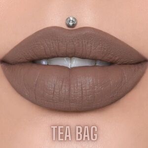 Jeffree Star Tea Bag Velour Liquid Lipstick 90s Grunge Brown Neutral Earthy Fall